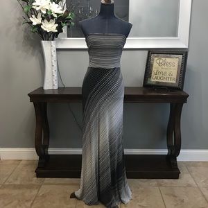 The Limited strapless maxi dress